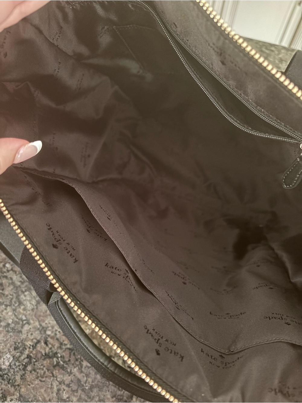 Kate Spade Chelsea Spotted Leopard Large Convertible Backpack - Picture 6 of 7
